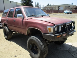 1990 TOYOTA 4RUNNER SR5 BURGUNDY 3.0L MT 4WD Z16314